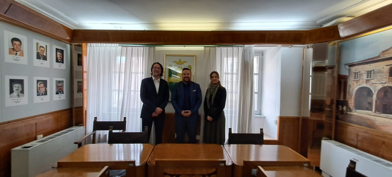 Meeting with the Mayor of City of Pula, Mr. Filip Zoričić, 7 April 2023, Pula